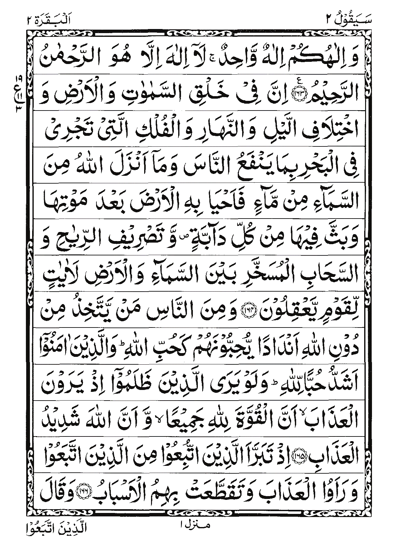 Surah Al-Baqarah Page 31